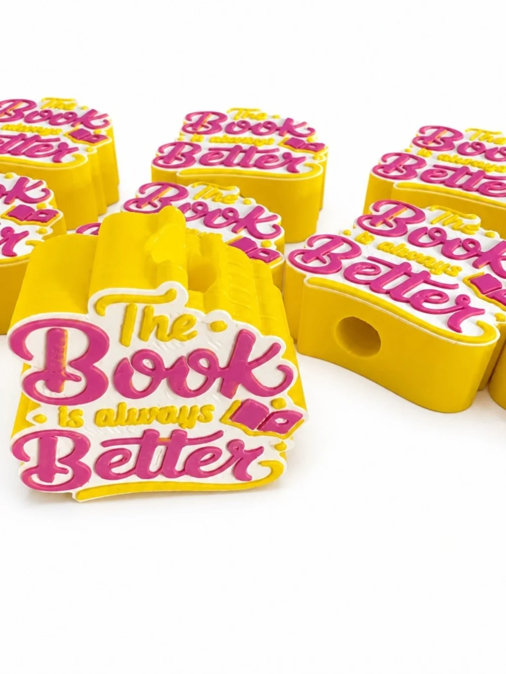 The Book is Always Better Straw Toppers